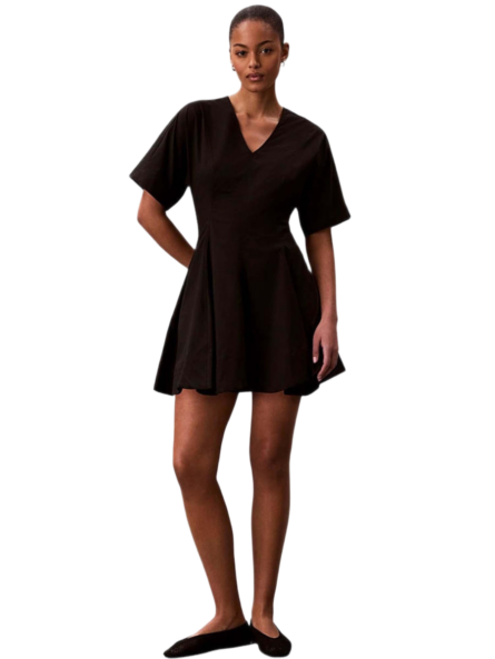 Calvin Klein γυναικείο κοντό flare φόρεμα LV047F003G