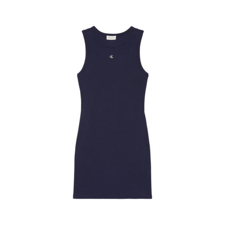 Calvin Klein γυναικείο αμάνικο waffle φόρεμα LV047F235G