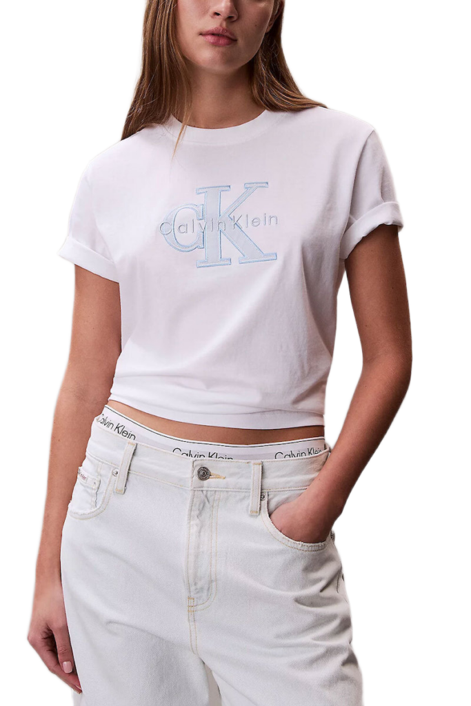 Calvin Klein γυναικείο t-shirt λογότυπο LV047F829G