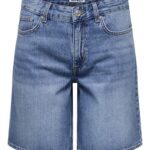 Only γυναικεία τζιν βερμούδα ONLLUMI MW MOM SHORTS 15344963