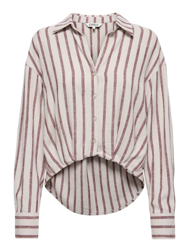 Only γυναικείο πουκάμισο balloon ONLSIESTA L/S LINEN BL BALLOON SHIRT 15367420