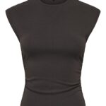 Only γυναικείο αμάνικο τοπ ONLMIRA CAPSL RUCHING TOP 15367938