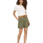 Only γυναικείο ψηλόμεσο σορτς με ζώνη ONLIBIZA HW BELT SHORTS 15370298