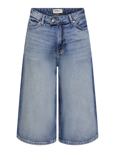 Only γυναικεία τζιν βερμούδα wide leg ONLSHILOH MW WIDE DNM SHORTS 15370905