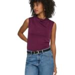 Only γυναικείο αμάνικο τοπ ONLHANNAH S/L WATERFALL TOP 15371575