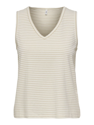 Only γυναικείο αμάνικο ριγέ τοπ ONLFLAME S/L TOP 15371968