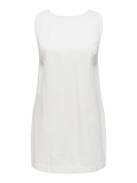 Only γυναικείο κοντό αμάνικο φόρεμα ONLSILLA S/L SHORT BOW DRESS 15372933