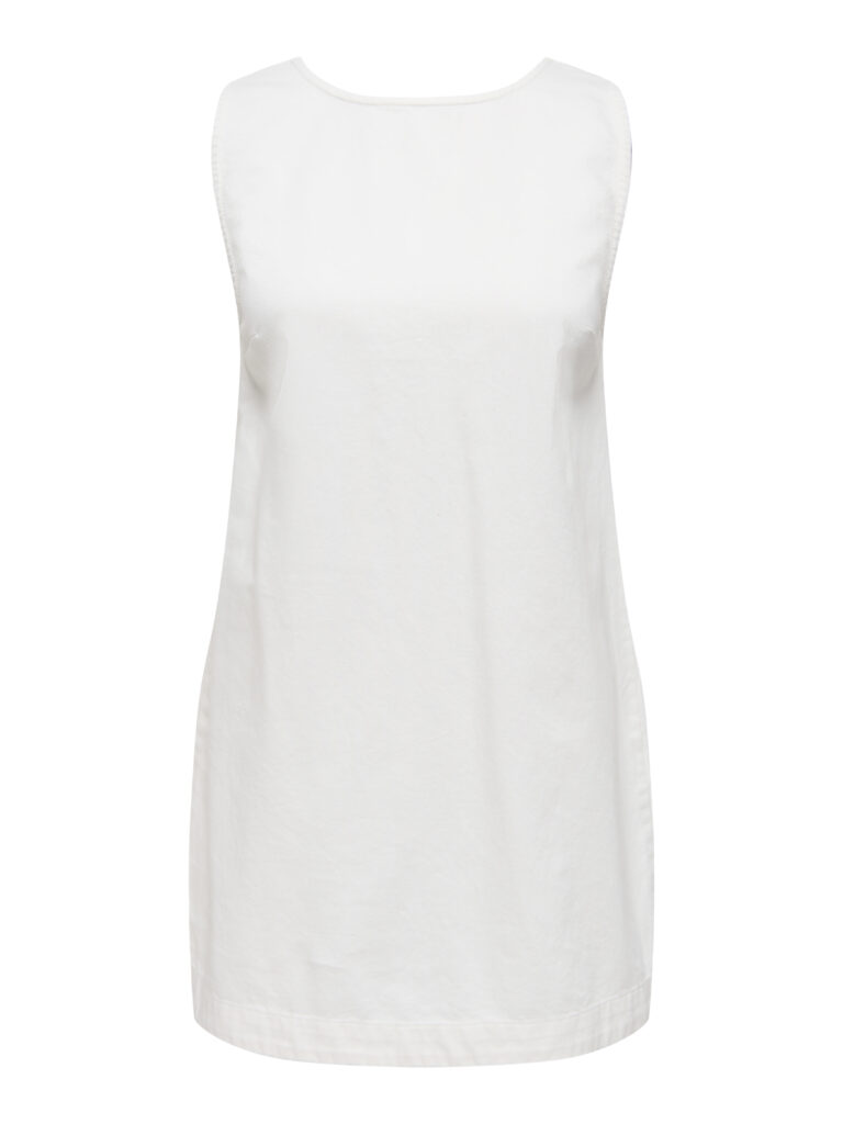 Only γυναικείο κοντό αμάνικο φόρεμα ONLSILLA S/L SHORT BOW DRESS 15372933