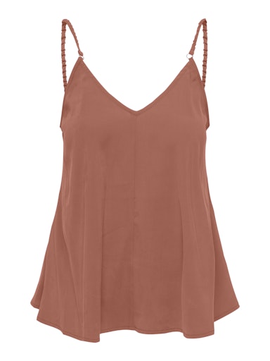 Only γυναικείο μονόχρωμο τοπ ONLMADELI OAKLYN STRAP TOP 15373599