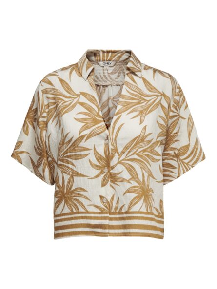Only γυναικείο εμπριμέ πουκάμισο ONLIZZY S/S SHIRT 15373618