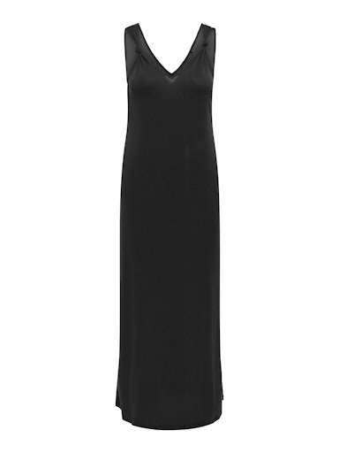 Only γυναικείο μακρύ φόρεμα ONLHANNAH S/L KNOT LONG DRESS 15375047