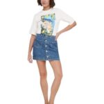 Only γυναικείο t-shirt με τύπωμα ONLVEGA NEW S/S VIBE TOP BOX 15375753