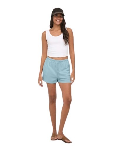 Only γυναικείο μονόχρωμο σορτς ONLMAYA TIE STRING SHORTS 15376071
