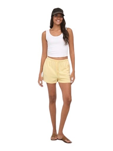 Only γυναικείο μονόχρωμο σορτς ONLMAYA TIE STRING SHORTS 15376071