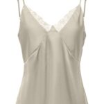 Only γυναικείο lingerie τοπ με δαντέλα ONLFARAYA STRAP LACE SATIN TOP 15380254