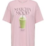 Only γυναικείο t-shirt με τύπωμα ONLVIVVI S/S LOVELY TOP 15346761