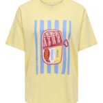 Only γυναικείο t-shirt με τύπωμα ONLVIVVI S/S LOVELY TOP 15346761