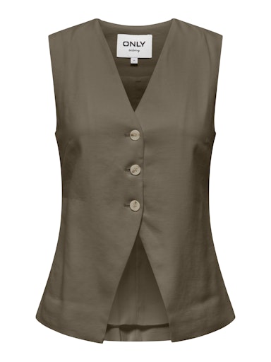 Only γυναικείο μονόχρωμο γιλέκο ONLTILA LIFE S/L WAISTCOAT 15367399