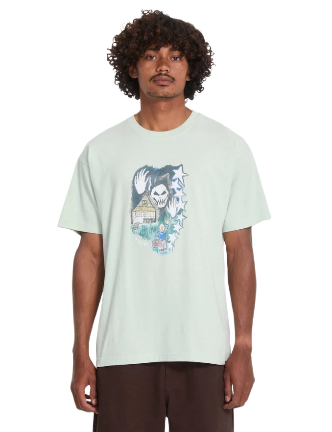 Volcom ISSAM AUPTEL ανδρικό t-shirt τύπωμα A4312674