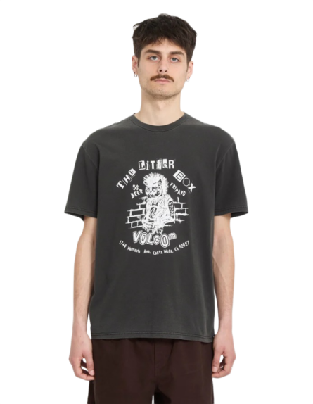 Volcom PUNKAT PW ανδρικό t-shirt τύπωμα A5212613