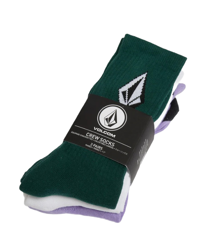 Volcom FULL STONE 3PK ανδρικό σετ 3τμχ κάλτσες D6312616