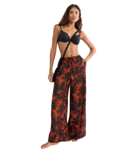 Triumph Summer Satin Trousers γυναικείο παντελόνι παραλίας 10227246