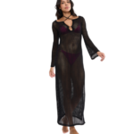Triumph Beach MyWear Crochet Long Dress LSL γυναικείο πλεκτό φόρεμα παραλίας 10226469