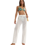 Triumph Beach MyWear Crochet Trousers γυναικείο πλεκτό παντελόνι παραλίας 10226465