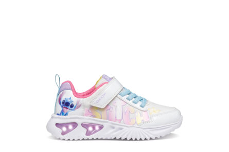 Geox Assister Disney Stitch παιδικά αθλητικά παπούτσια για κορίτσι J65E9B-0AN02