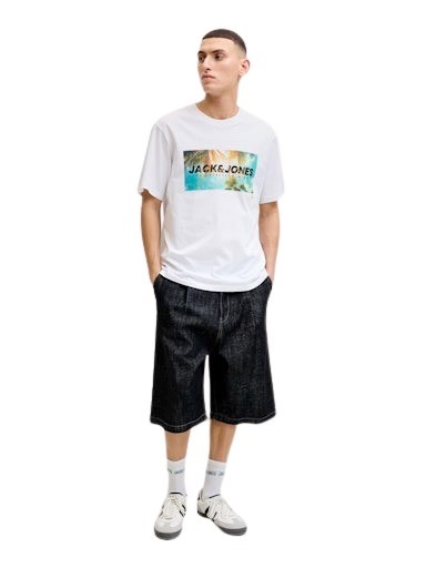 Jack & Jones ανδρικό t-shirt με τύπωμα 12288112
