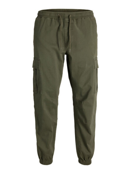 Jack & Jones ανδρικό παντελόνι cargo με λάστιχο 12289589