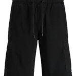 Jack & Jones ανδρική βερμούδα cargo με λάστιχο 12289587