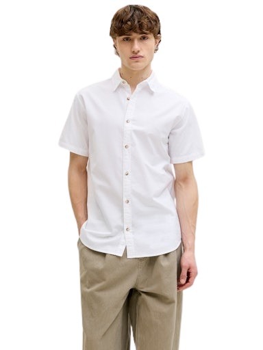 Jack & Jones ανδρικό κοντομάνικο πουκάμισο oxford 12288647
