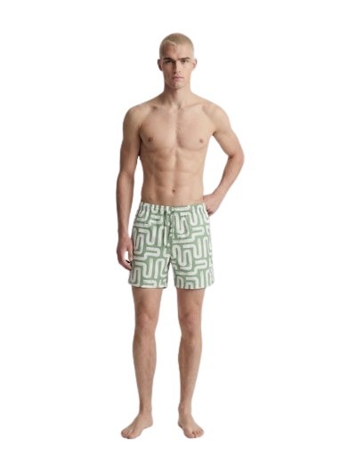 Jack & Jones ανδρικό μαγιό σορτς σταμπωτό 12291428