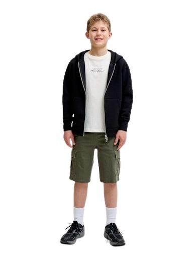 Jack & Jones παιδική βερμούδα cargo για αγόρι 12289590 Jack & Jones παιδική βερμούδα cargo για αγόρι 12289590