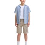Jack & Jones παιδική βερμούδα cargo για αγόρι 12291405