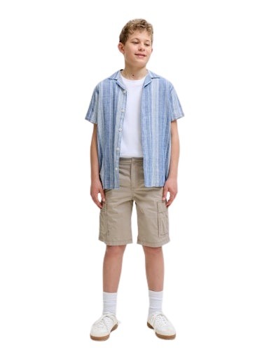 Jack & Jones παιδική βερμούδα cargo για αγόρι 12291405