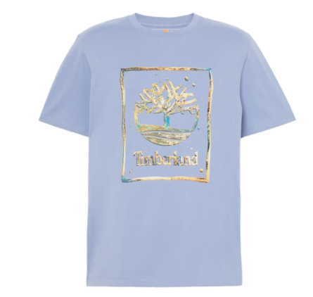 Timberland Water Stack Logo ανδρικό t-shirt με λογότυπο A5MV4B88