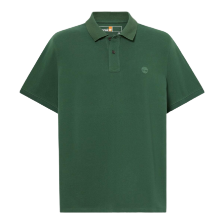 Timberland MILLERS RIVER ανδρικό μονόχρωμο polo μπλουζάκι A6VDPA6X