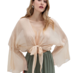 Toi & Moi γυναικείο bolero από βισκόζη και μετάξι 40-0871-126