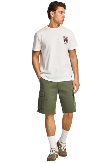 Funky Buddha ανδρική cargo βερμούδα FBM013-030-03