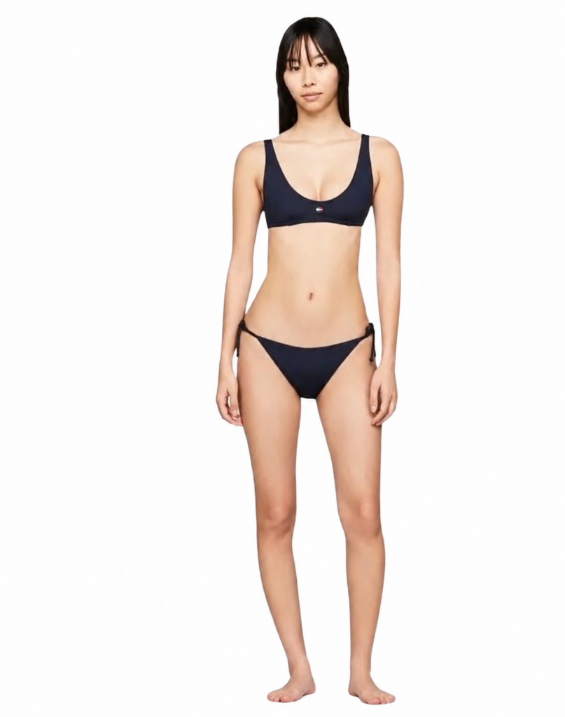 Tommy Hilfiger Heritage Cheeky String Side Tie γυναικείο μαγιό μπικίνι bottom UW0UW05096 Tommy Hilfiger Heritage Cheeky String Side Tie γυναικείο μαγιό μπικίνι bottom UW0UW05096
