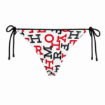Tommy Hilfiger CHEEKY STRING SIDE TIE PRINT  γυναικείο μπικίνι σλιπ με σχέδιο UW0UW05316