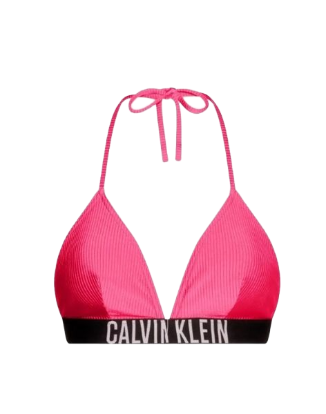 Calvin Klein γυναικείο μαγιό μπικίνι τοπ με λογότυπο KW0KW01967