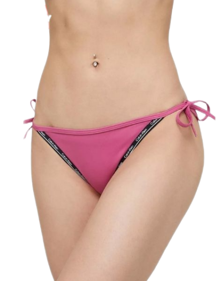 Calvin Klein γυναικείο μαγιό μπικίνι σλιπ με δέσιμο KW0KW01992